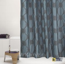 Штора для ванной Blackishgreen