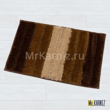 Коврик для ванной Градиент коричневый